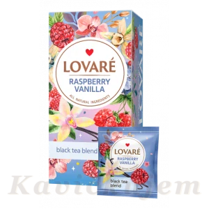 Čajová zmes s prísadami Malinový vanilkový čaj (2g x 24tor)