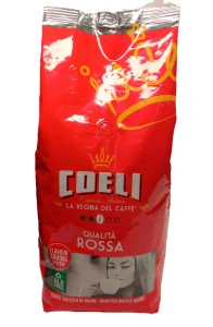 Coeli Caffè Qualità Rossa KAVOVE ZRNA 1 Kg