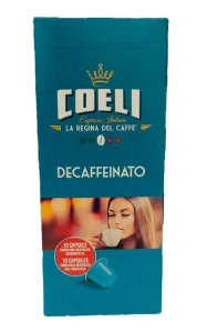 Coeli Caffè NCC Decaffeinato - obal 10 ks
