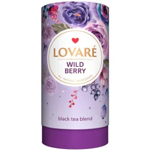 Čajová zmes s prísadami Wild Berry leaf Tube 80gr