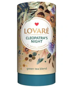 Zelený čaj Kleopatrina noc s prísadami Tube 80gr