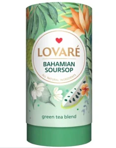 Zelený čaj s prísadami Bahamský čajový list Soursop Tube 80gr