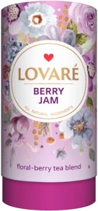 Čajová zmes s prísadami Berry Jam leaf Tube 80gr