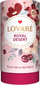 Čajová zmes s prísadami Royal Desser leaf Tube 80gr