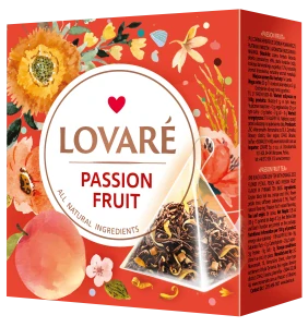 Čajová zmes s prísadami Passion Fruit (2g х 15 pyramidiek)