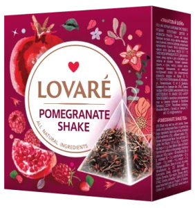Čajová zmes s prísadami Pomegranate Shake (2g x 15 pyramidiek)