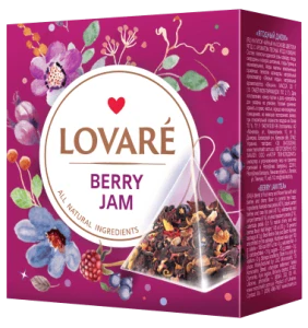 Čajová zmes s prísadami Barry Jam (2g х 15 pyramidiek)