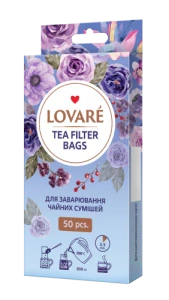 LOVARE" papierové filtre na čaj 50ks.