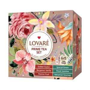 Čajová súprava. „PRIME Tea Set“ 6x15 kusov (2g x 90tor)