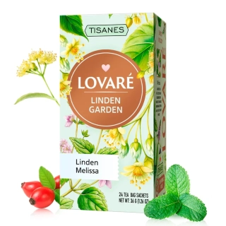 Zmes čajov LINDEN GARDEN (1,5 g x 24tor)